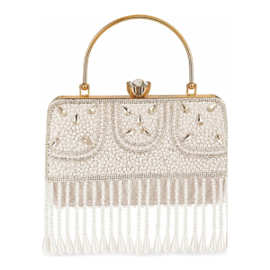 Party White Clutch