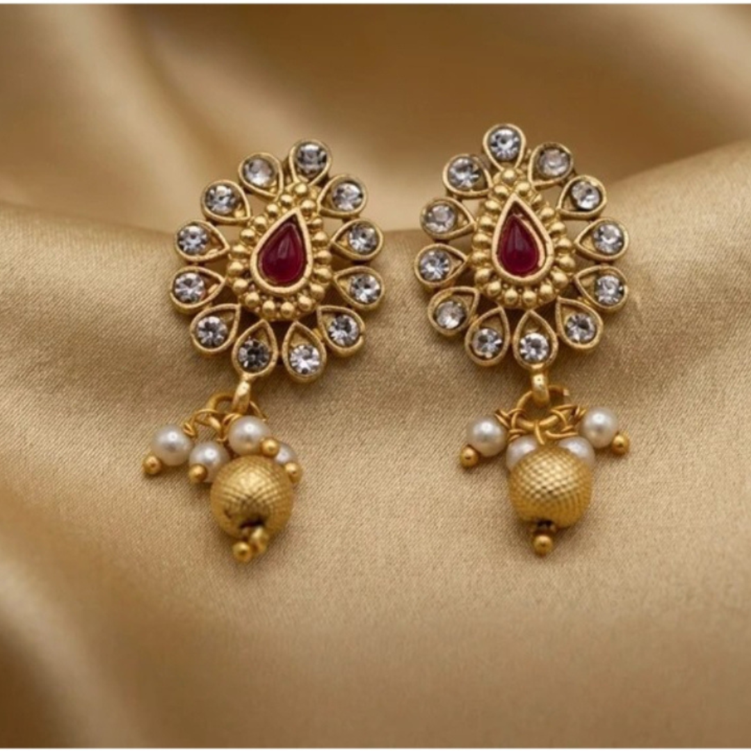 Alloy Multicolour Jewel Set - Image 4